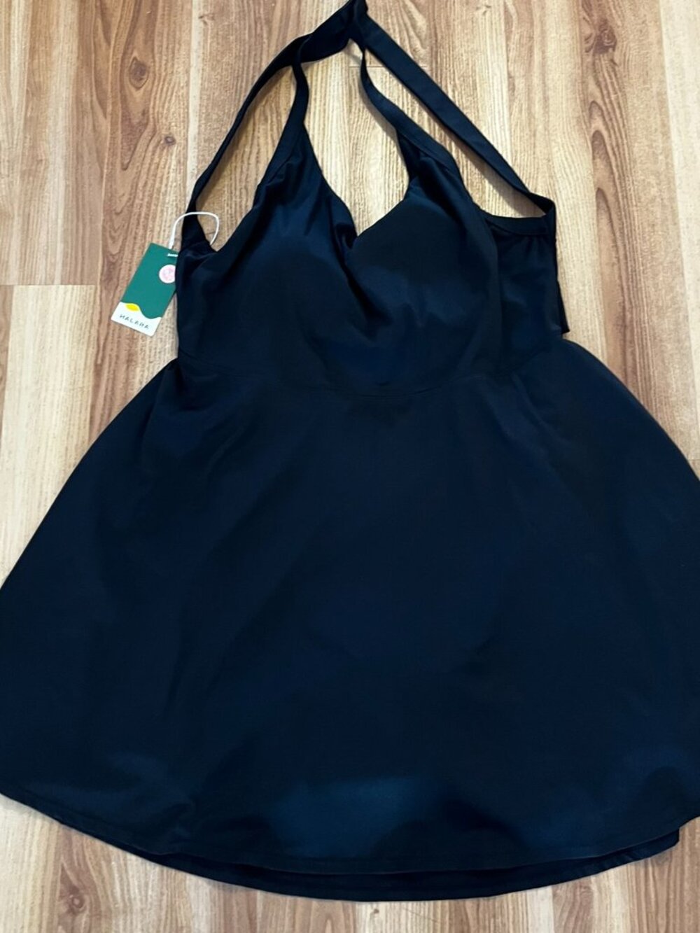 Halara Black Plus-Size Softlyzero Active Wear Barre Ballet Dance Dress Sz 3x - Picture 8 of 13